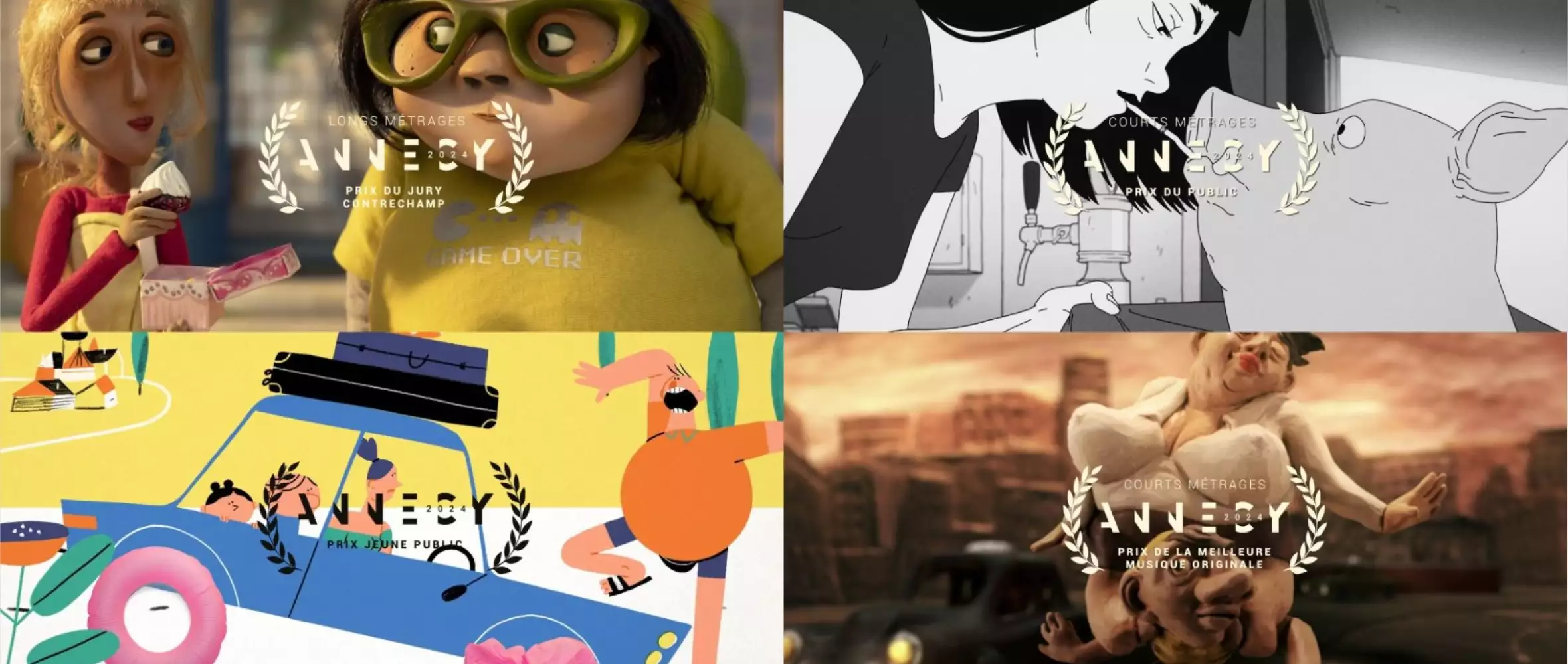 Čtyři české filmy získaly ocenění na festivalu v Annecy